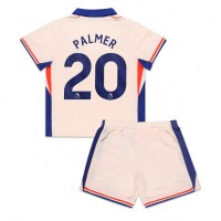 Camiseta Chelsea Cole Palmer #20 Segunda Equipación Replica 2024-25 para niños mangas cortas (+ Pantalones cortos)